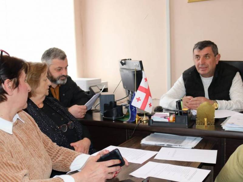 აგერის მუნიციპალიტეტის მერიაში,  მუნიციპალიტეტში მცხოვრები ,,შეზღუდული შესაძლებლობის...